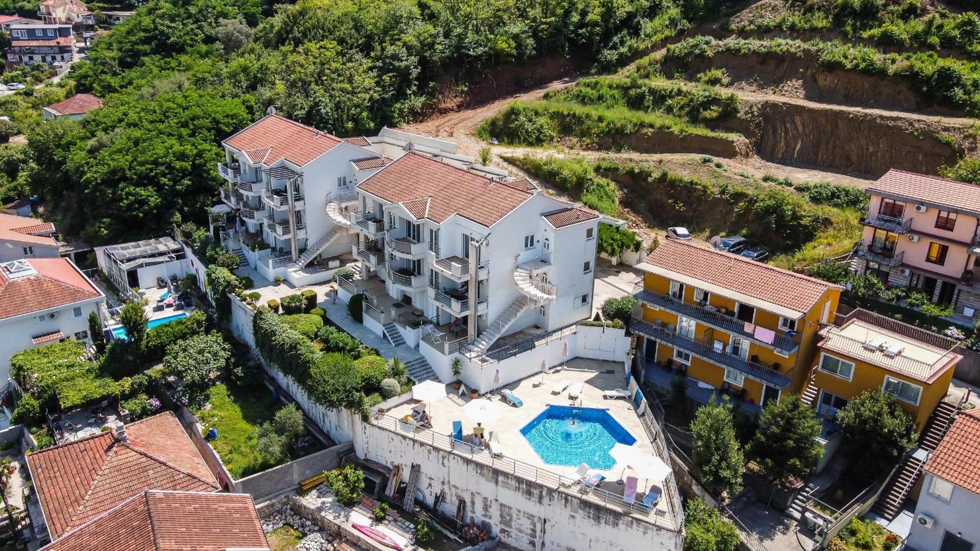 Chillout Apartment In Kotor Bay Exterior foto